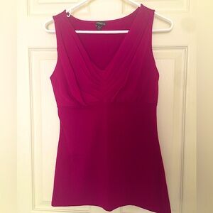 Express Y2K Sleeveless Drape Top - Small